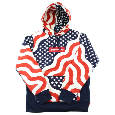 Supreme Box Logo USA Hoodie