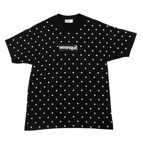 T-shirt Supreme Cdg Polka Box noir