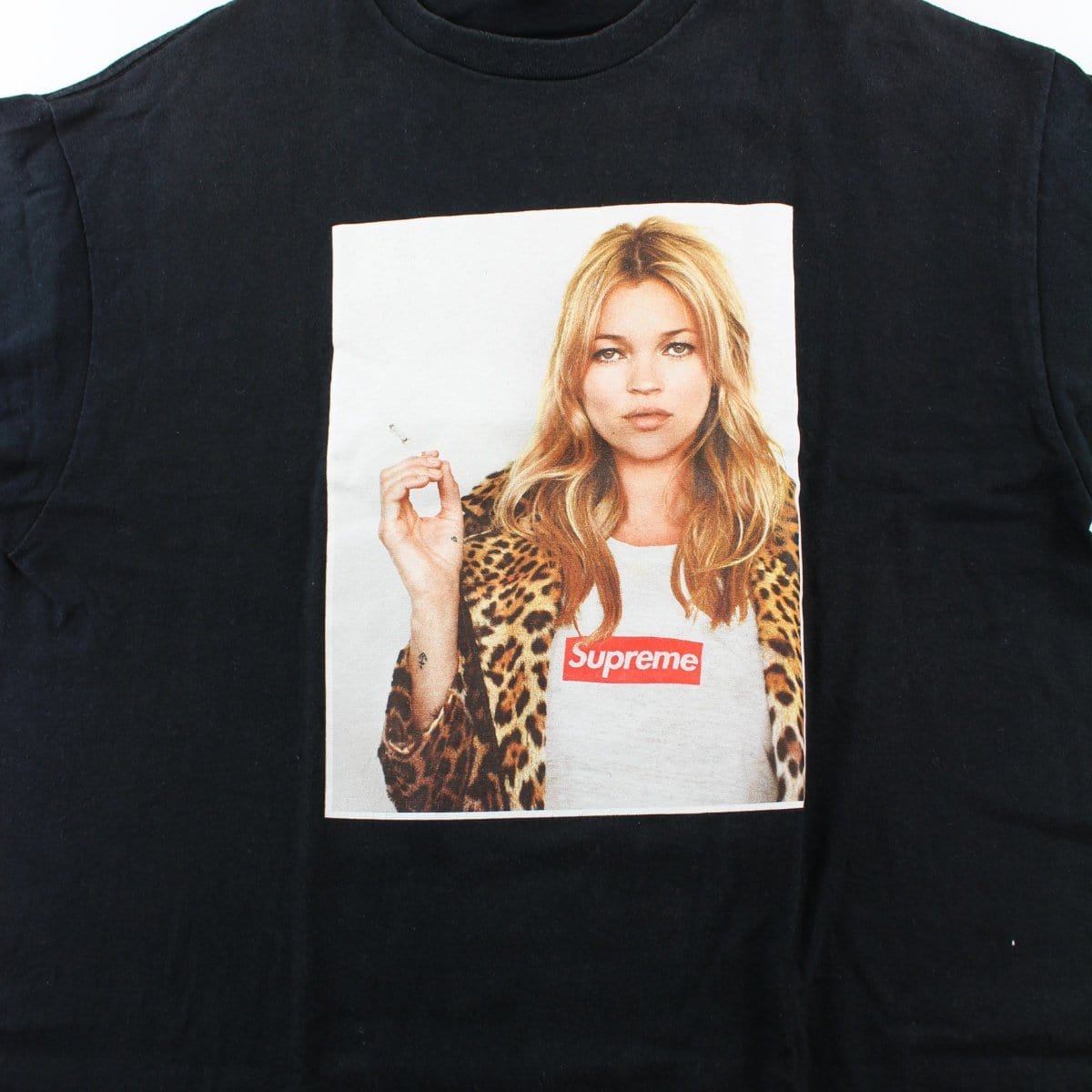 Supreme Kate Moss Picture Tee Black SARUGENERAL supreme-kate-moss-picture-tee-black-sarugeneral
