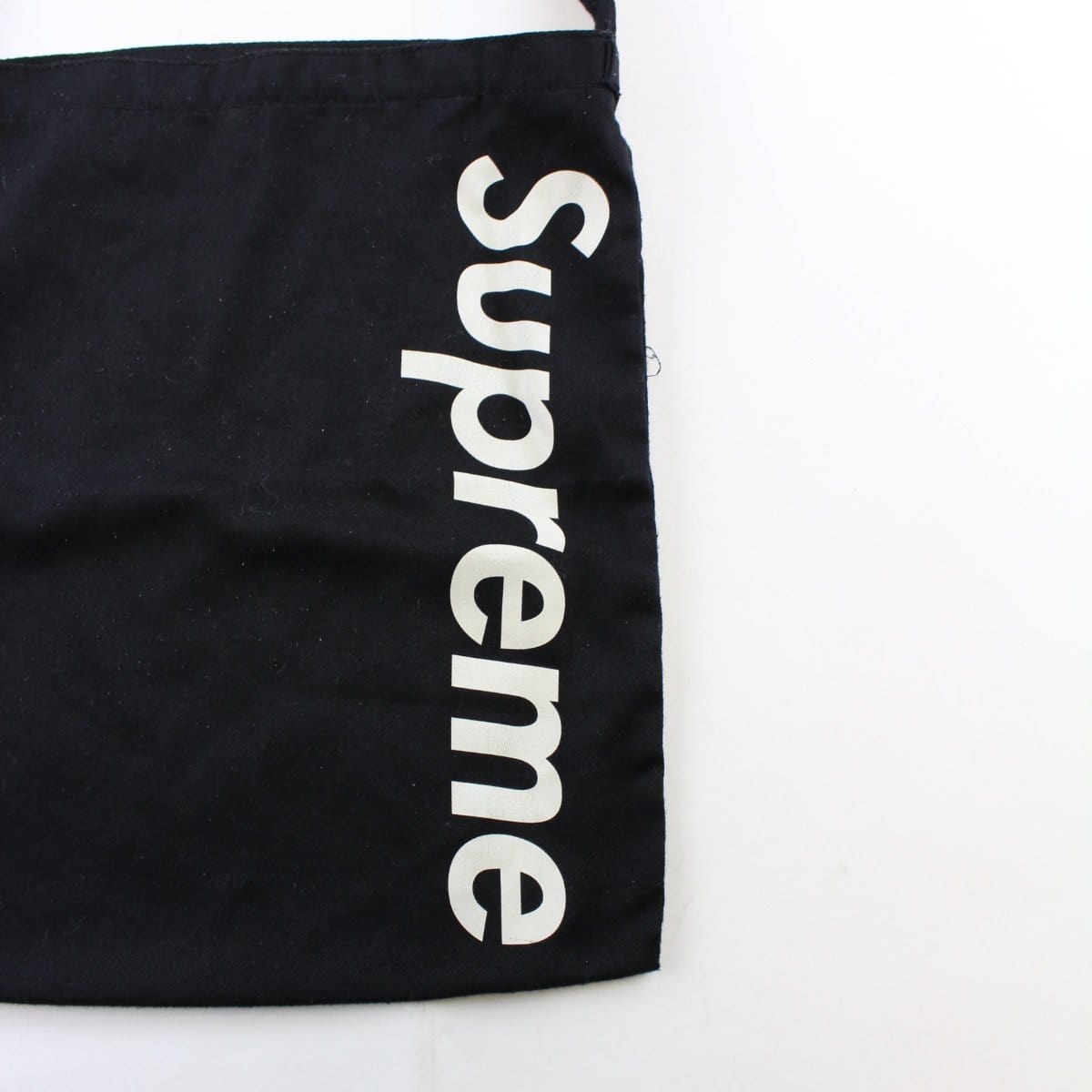 Supreme Logo Tote Bag Black - SaruGeneral