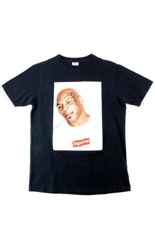 T-shirt photo Supreme Mike Tyson noir