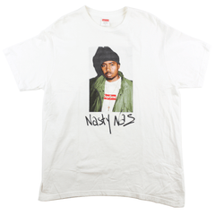 T-shirt Supreme Nas blanc