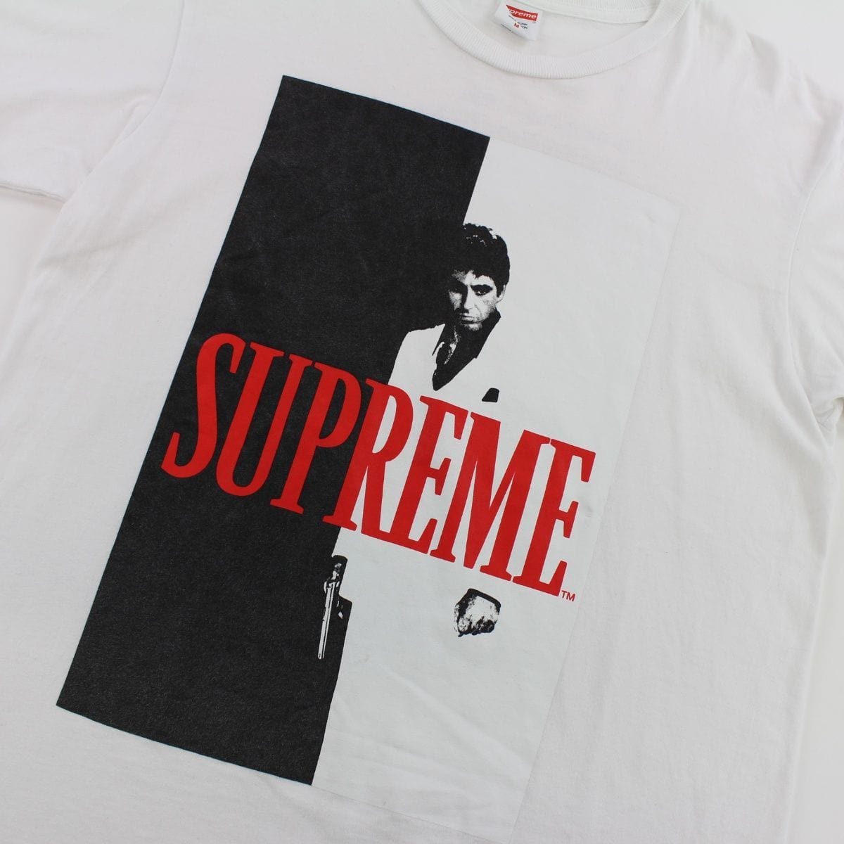 Supreme Scarface Split Tee White – SARUGENERAL