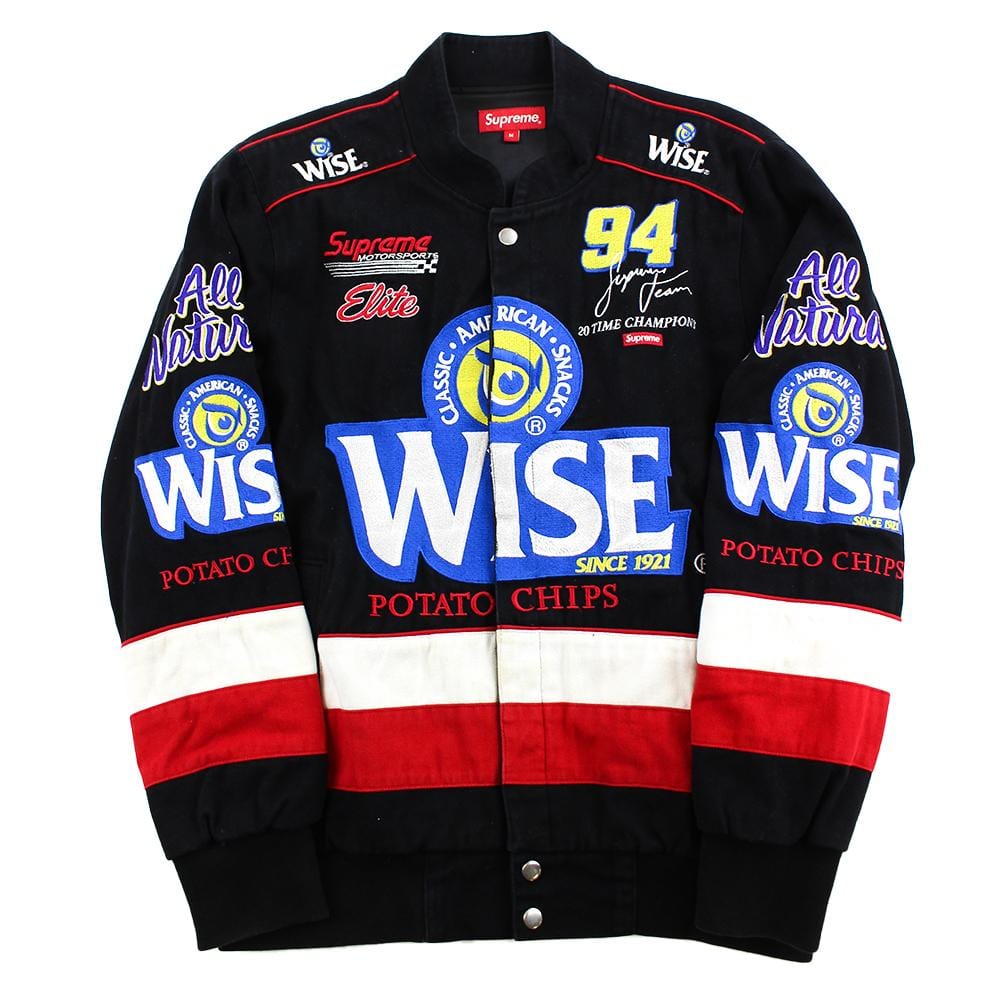 supreme wise racing jacket black - SaruGeneral