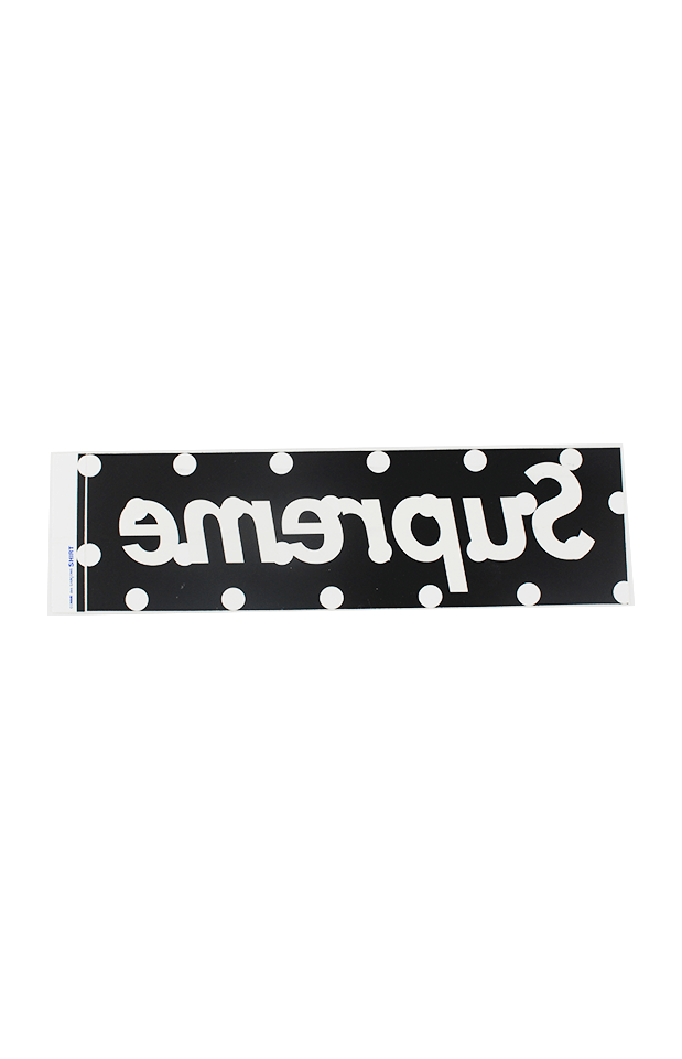 Supreme cdg box logo sticker sales
