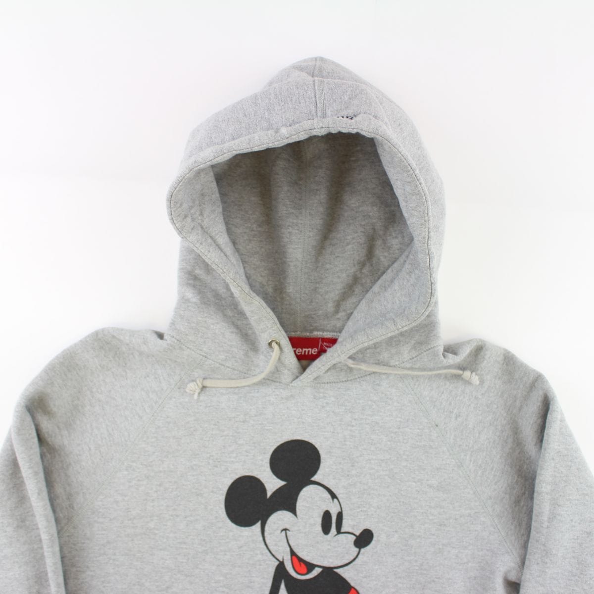 Supreme x Disney Mickey Mouse Hoodie Grey