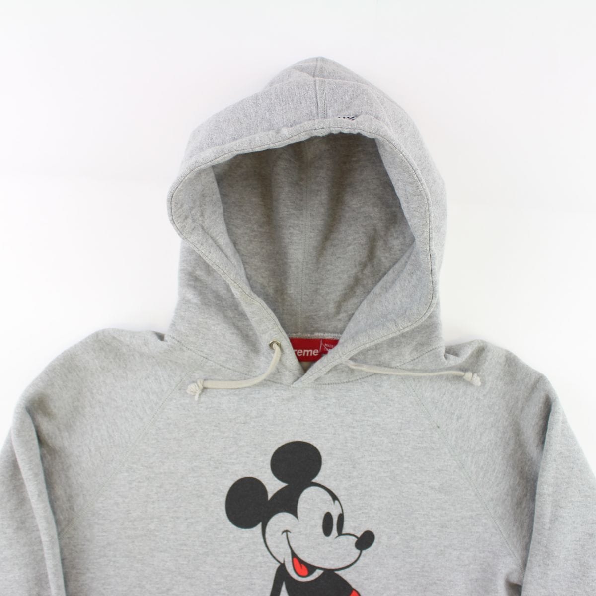 Supreme x Disney Mickey Mouse Hoodie Grey - SaruGeneral