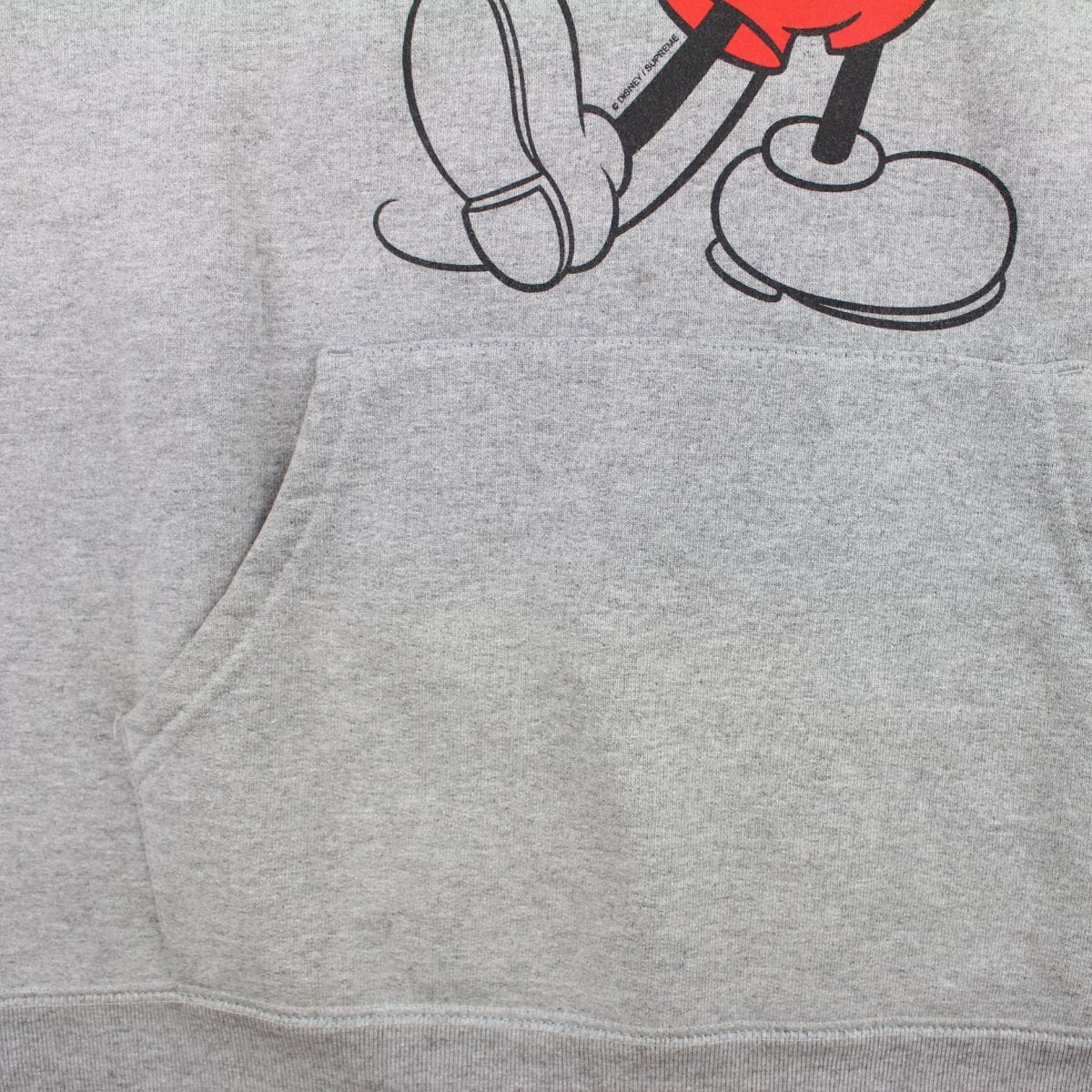 Supreme x Disney Mickey Mouse Hoodie Grey