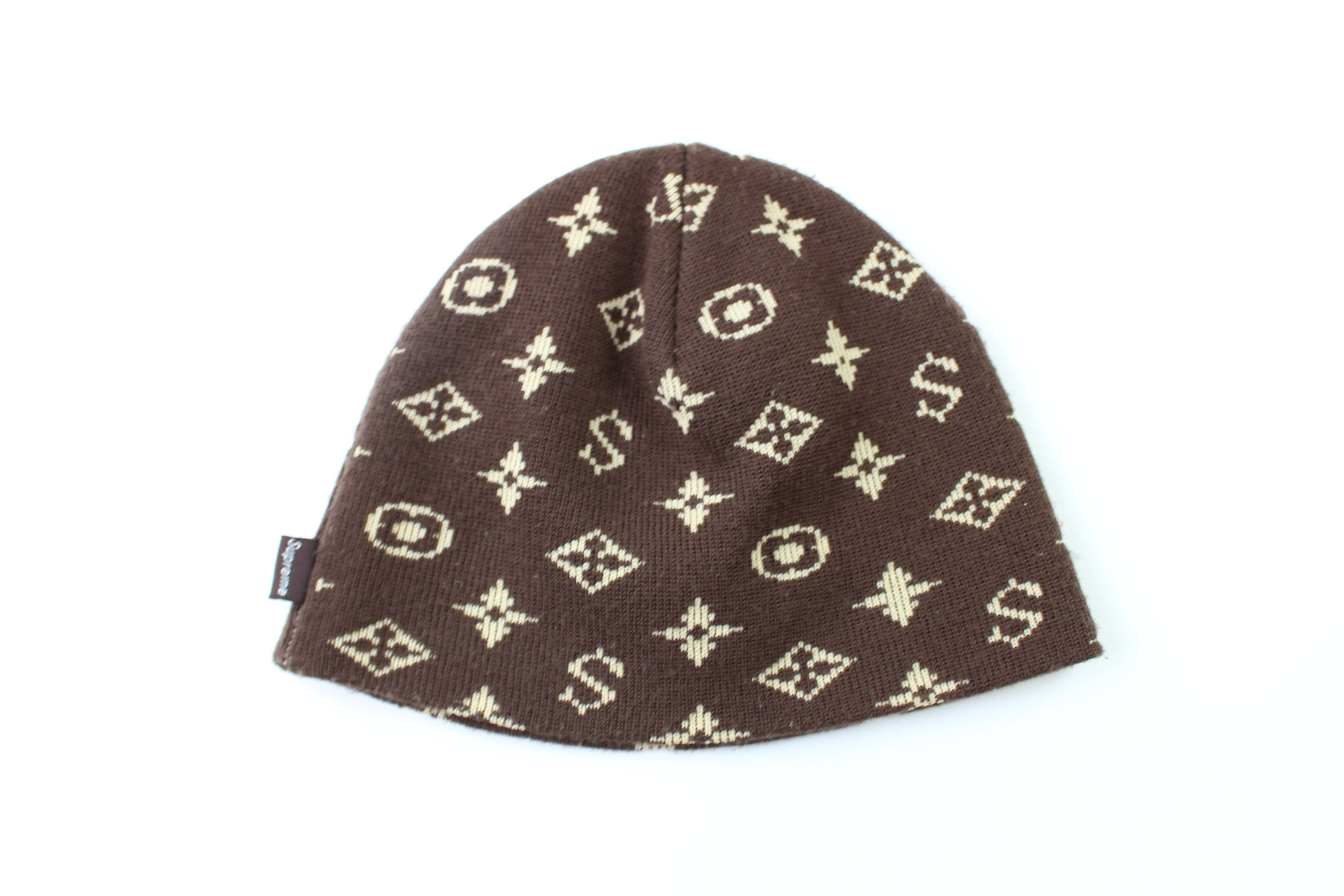 Supreme x LV Beanie Brown SARUGENERAL