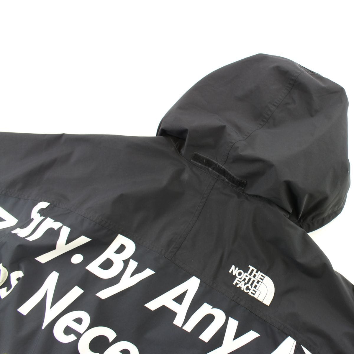 Supreme x TNF By Any Means Mountain Parker Jacket Black - SaruGeneral
