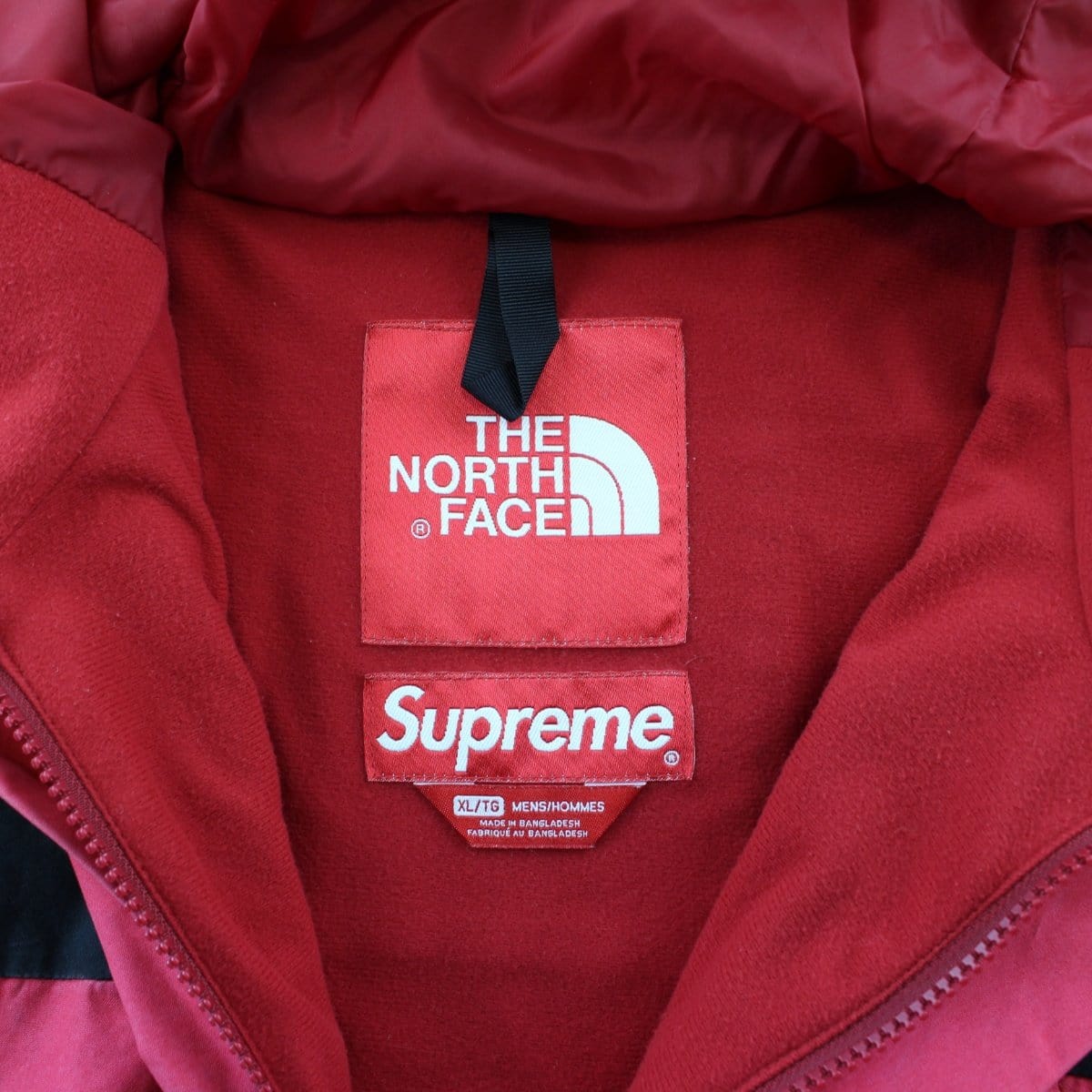 Supreme x The North Face Wax Jacket Red - SaruGeneral