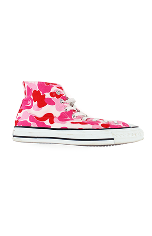 Bape Pink Camo Apesta High