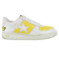 Bapesta Jaune Blanc Sta