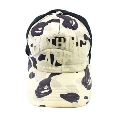 Bape Grey Camo Bathing Ape Trucker