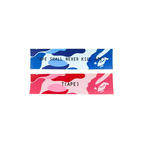 Bape ABC Camo Box Logo Sticker Set