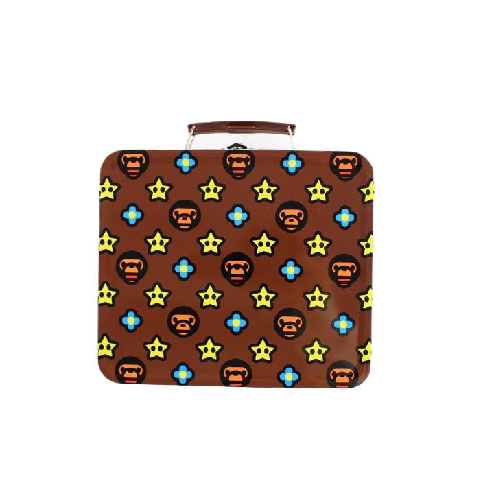 Baby Milo Monogram Lunch Box Brown - SaruGeneral