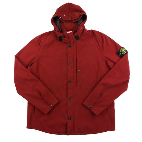 Stone Island AW 2011 fleece lined Jacket Burgundy