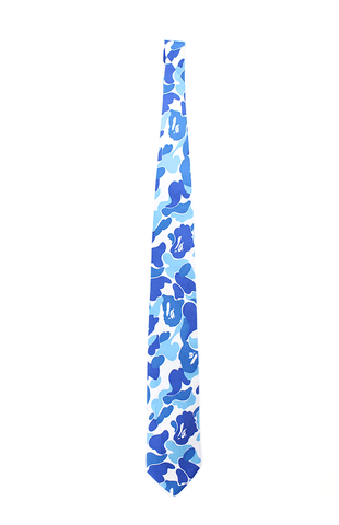 cravate camouflage bleue ABC Mr Bathing Ape de Bape
