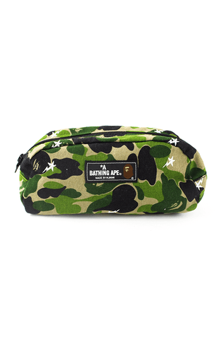 trousse à crayons Bape ABC Green Sta Camo