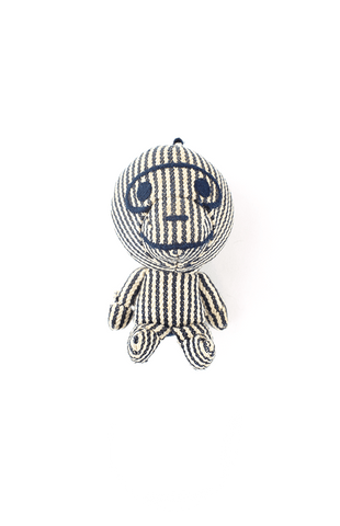 porte-clés en peluche à rayures Baby Milo de Bape