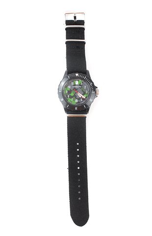 montre Bape camouflage vert noir