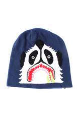 bonnet Bape panda face bleu marine
