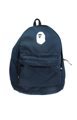 sac à dos Bape White Ape bleu marine