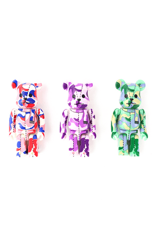 Bape x Bearbrick ABC Camo 100 %