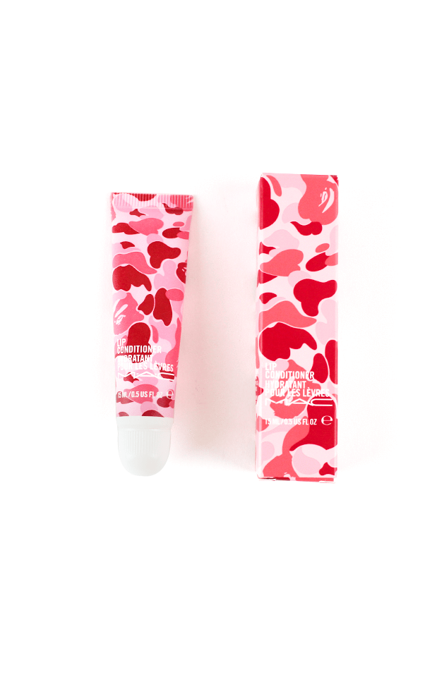 bape x mac makeup lip conditioner pink camo - SaruGeneral