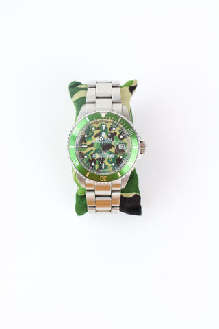 bapex silver abc green camo