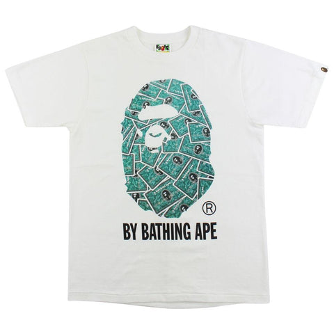 Bape members Credit Card Big Ape Tee White