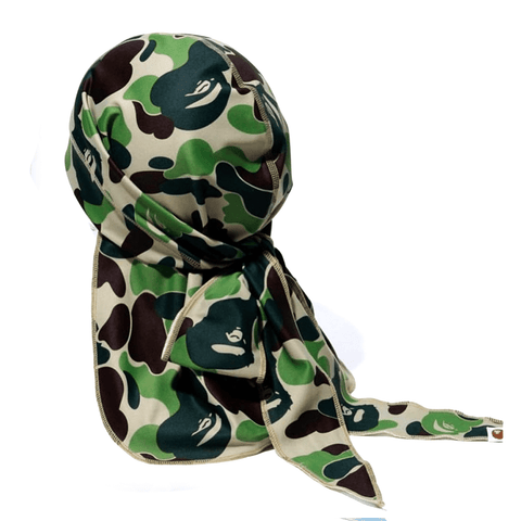 Bape ABC Green Camo Do-Rag