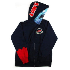 Sweat à capuche Bape x Jaws Shark noir