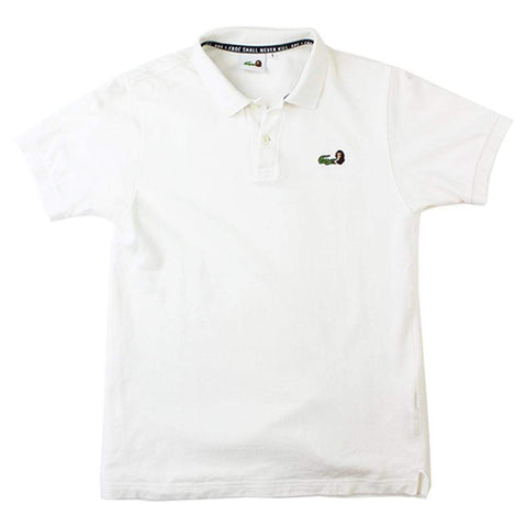 Bape x Lacoste Polo White