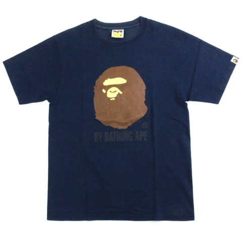 Bape Original Big Ape Logo Tee Navy