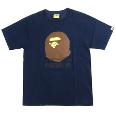 T-shirt Bape Original Big Ape avec logo bleu marine