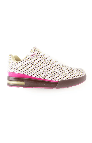 Bape Roadsta Ice Cream Rose à pois