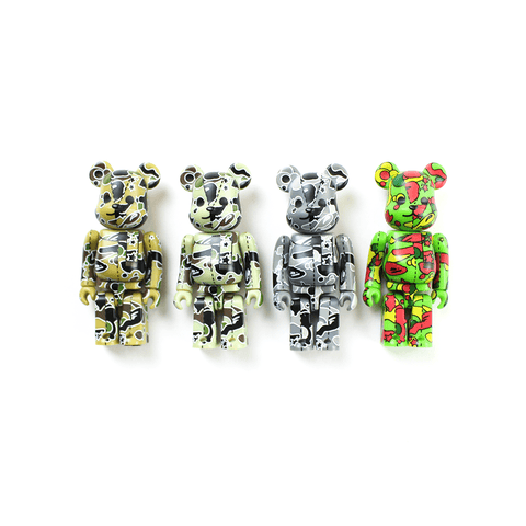 Bearbricks Bape Psyche Camo