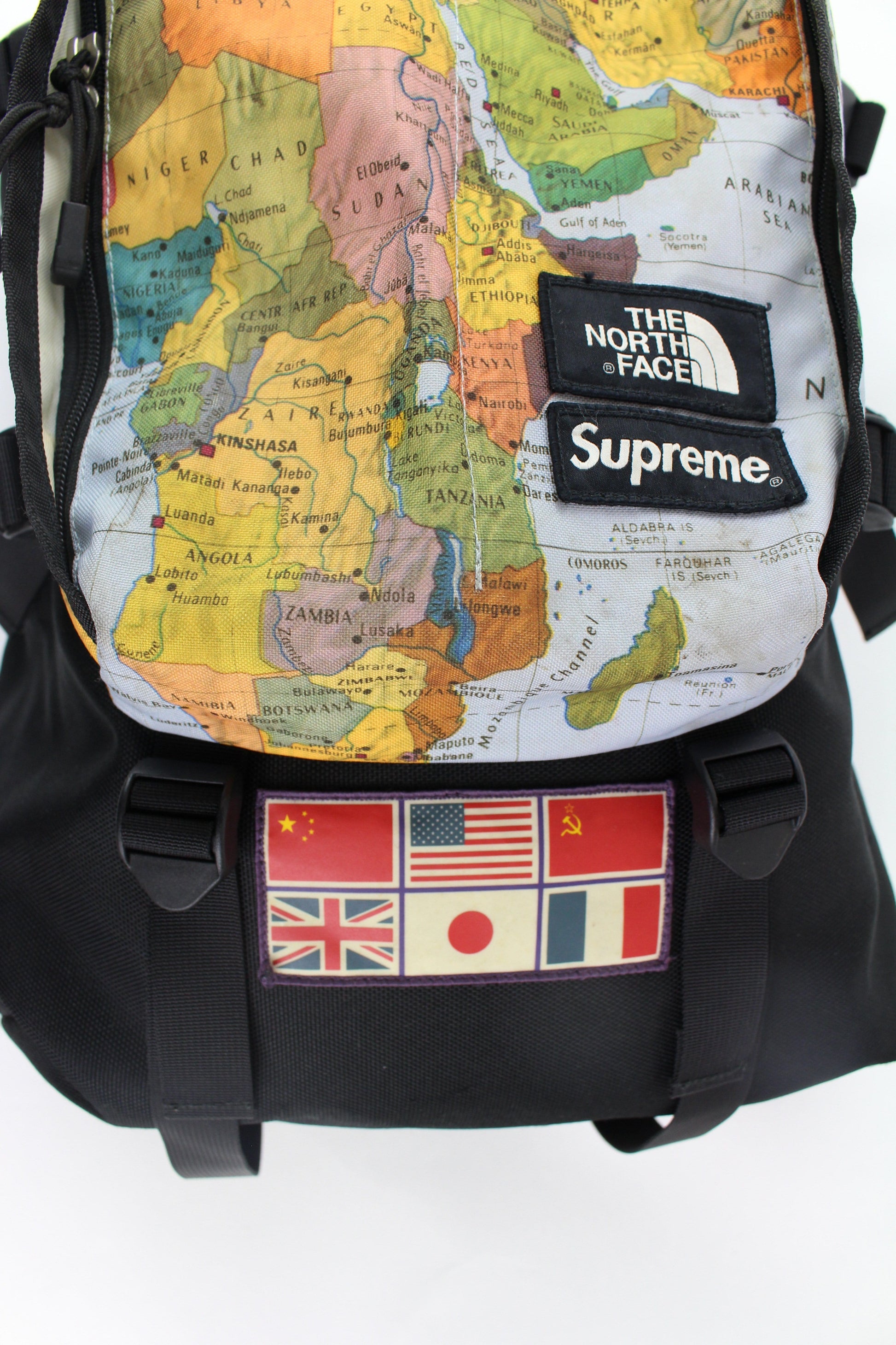 supreme x the north face maps expedition backpack - SaruGeneral