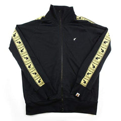 Bapesta Strip Zip Up Jacket Black