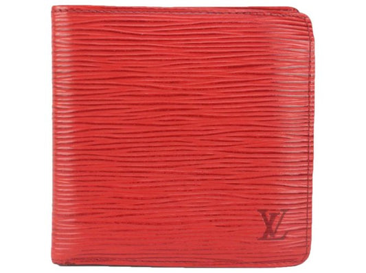 Louis Vuitton EPI Wallet Red
